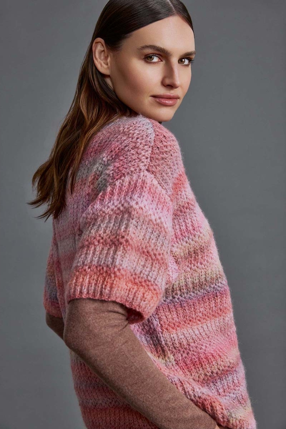 ROXANNE Kurzarmpullover