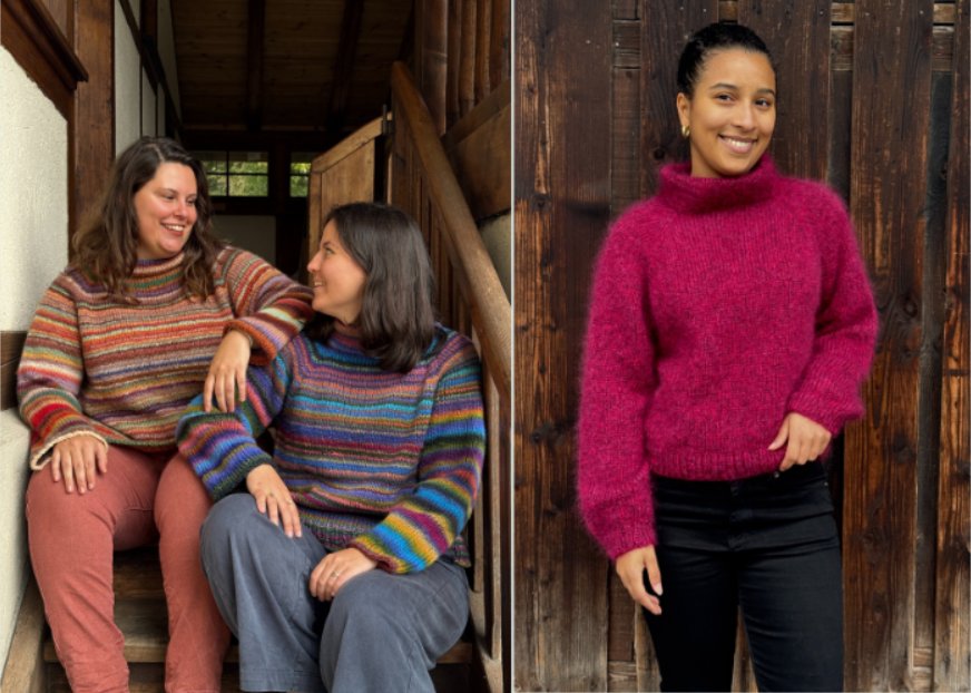  Neues Design: Kostenloser Top-Down-Pullover mit Videoanleitung