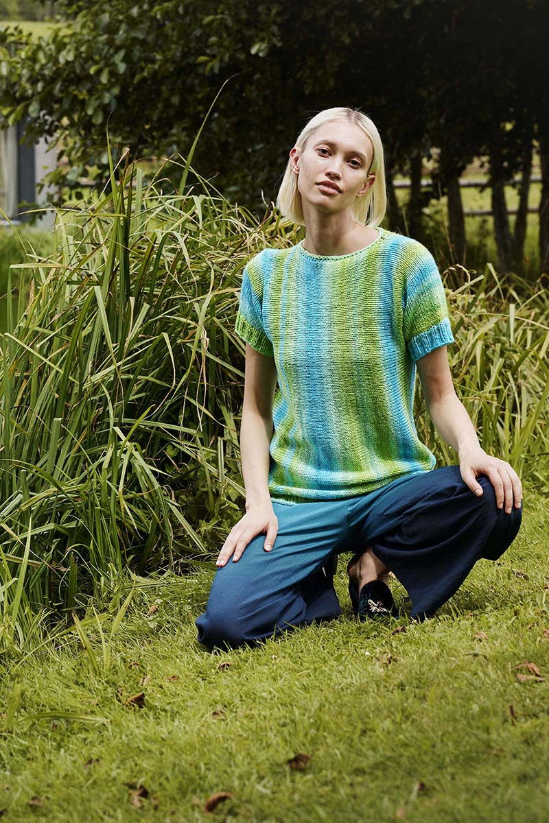 NATURE WALK Kurzarmpullover