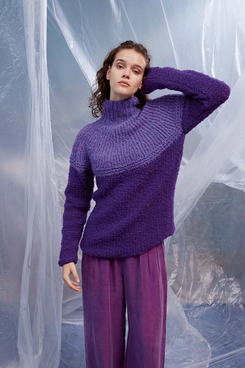 SIBILLE Pullover Topdown