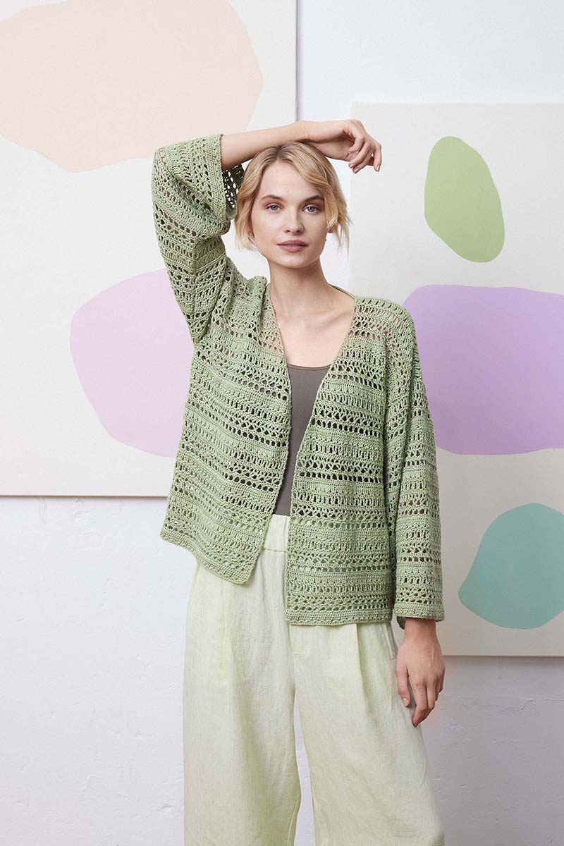 Artemis Jacke gehäkelt